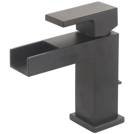 Pioneer Industries Single Handle Lavatory Faucet in Matte Black 3MO170-MB